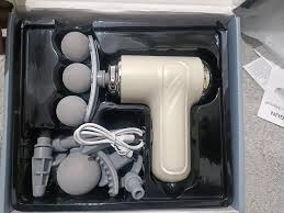 triple head facial massage gun