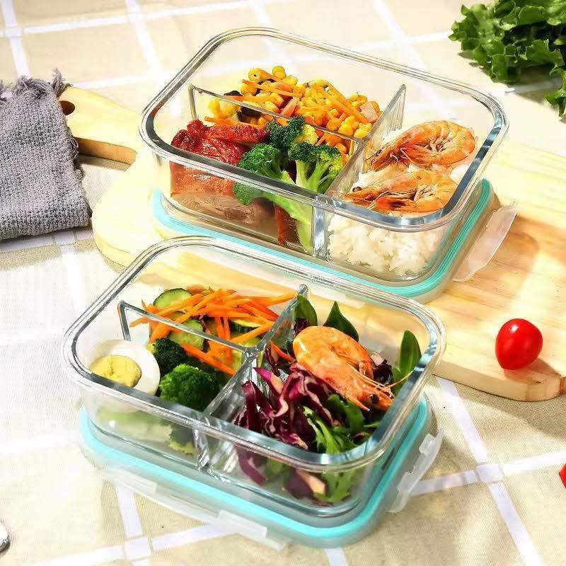 Glass Lunch Box/Sealed Fresh-Keeping Box