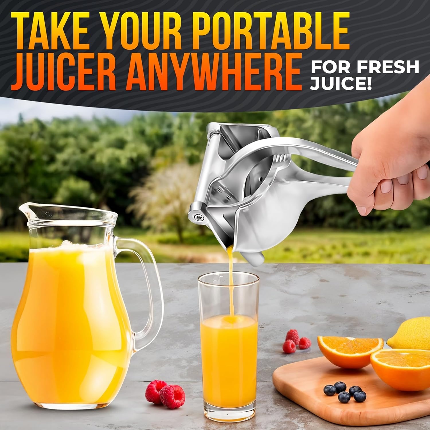 Manual Hand Press Juicer