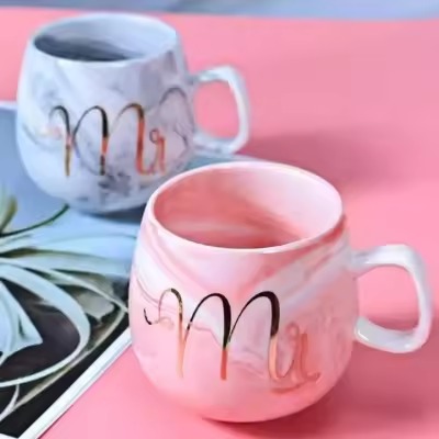 Mr & Mrs Couple mug set