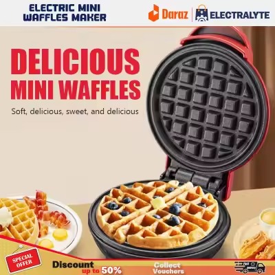 Electric Mini Waffles Maker