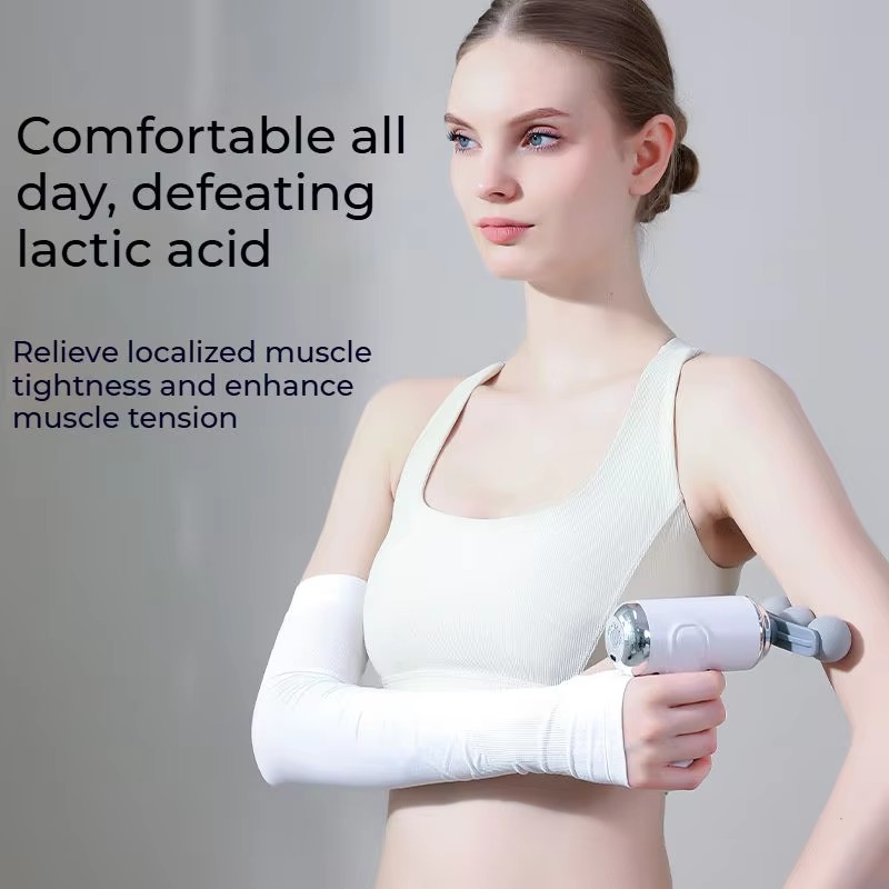 triple head facial massage gun